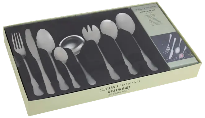 Bestickset 36 delar - matt