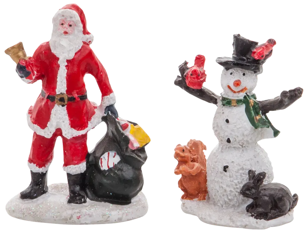 Julfigurer för jullandskap