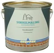 Droppen Sokkelmaling 4 L - grå