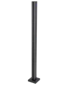 Aluminiumsstolpe til glashegn