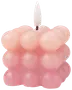 LED Bubbelljus 5,5 cm Rosa