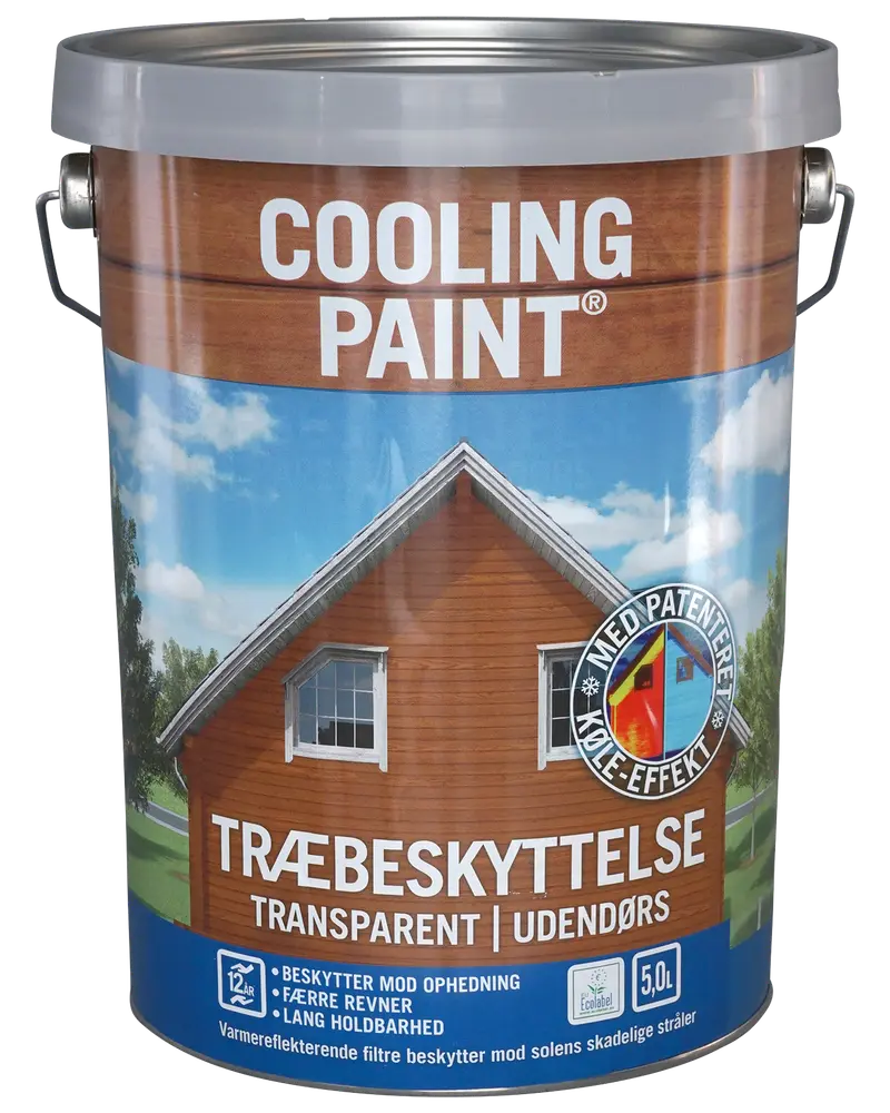 Coolingpaint Transpararent 5 L - sort
