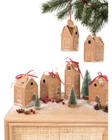 Adventskalender pepparkakshus