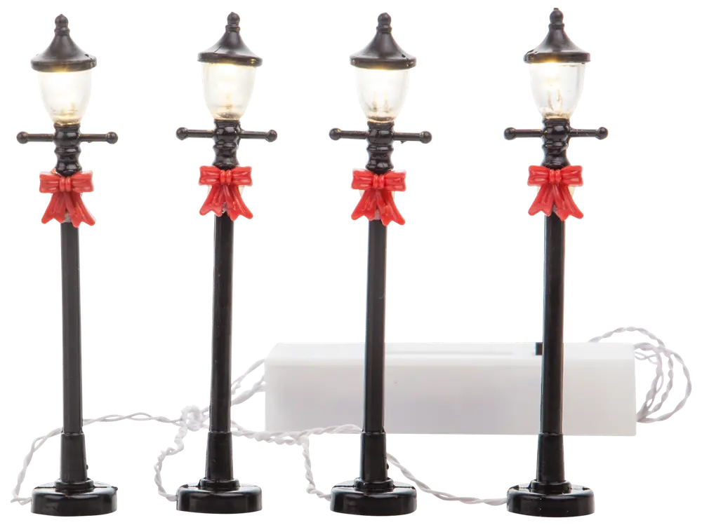 Gatulykta 2 st led jullandskap