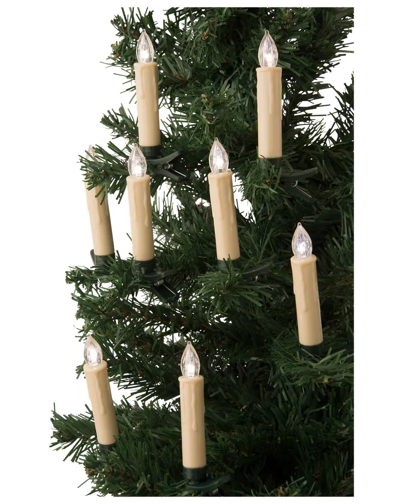 Trådlös julslinga 10 st LED
