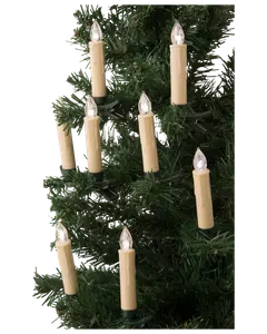 Trådlös julslinga 10 st LED