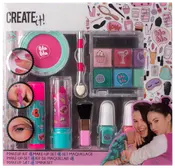 CREATEit Makeup pink/turkis 8 dele