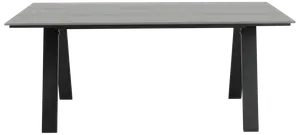 Auckland bord 180x100 cm - Grå