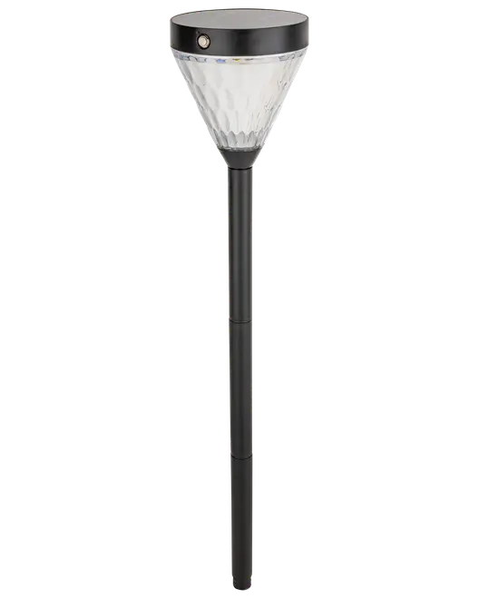 Solcellslampa på spett 71 cm