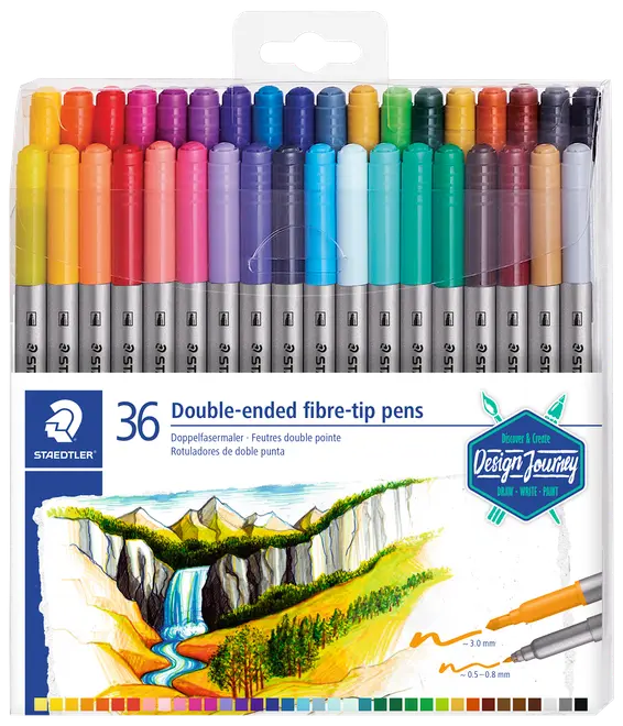 STAEDTLER FIBERPENNA DUBBEL 36