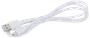 SINOX Micro-USB b-a 1 meter - hvid