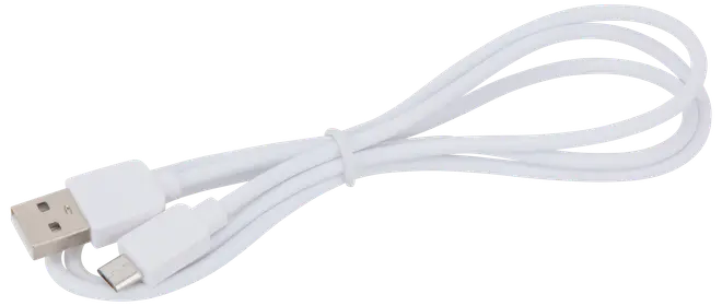 SINOX Micro-USB b-a 1 meter - hvid