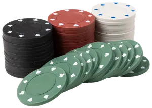 Bordpynt jetoner 48 stk.
