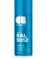 Lyserød glans spraymaling, 400 ml. Premium akryl, ultra-høj glans, hurtigtørrende, anti-dryp dyse. Velegnet til glatte, professionelle resultater. Cosmos Lac RAL 3015.