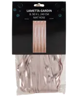 Glitterdraperi - rosa