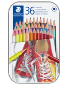 Staedtler färgpenna plåtask 36 st