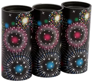 Bordbomber firework 3-pak 10 cm