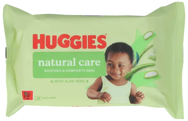 Huggies Natural - 48 stk
