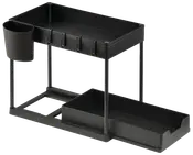 Opbevaringsstativ med 2 hylder 