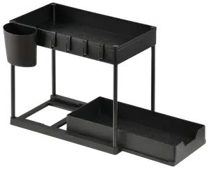 Förvaringshylla med 2 hyllor