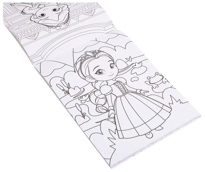 Målarbok med prinsessor