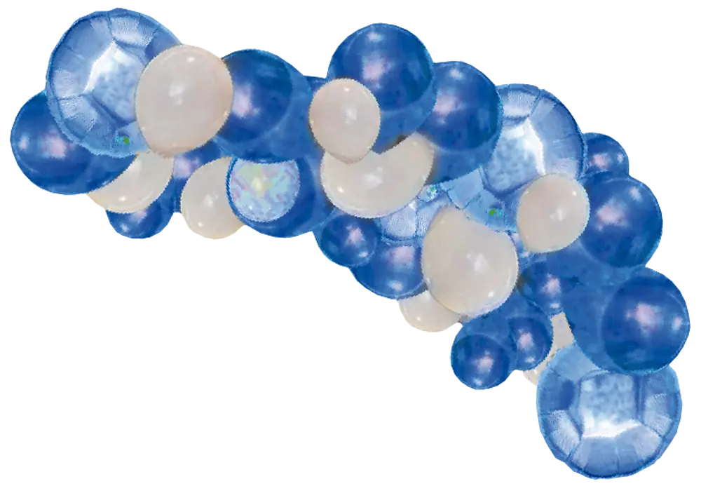 Ballonsæt blå