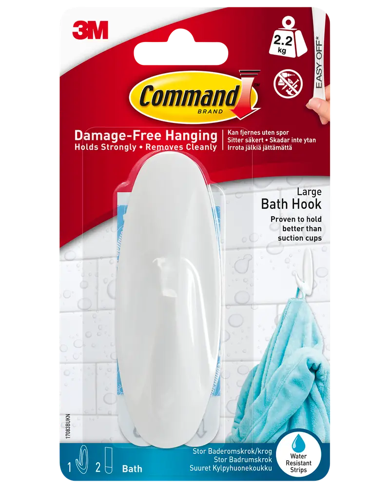 Command™ Designkrok våtrum - Stor