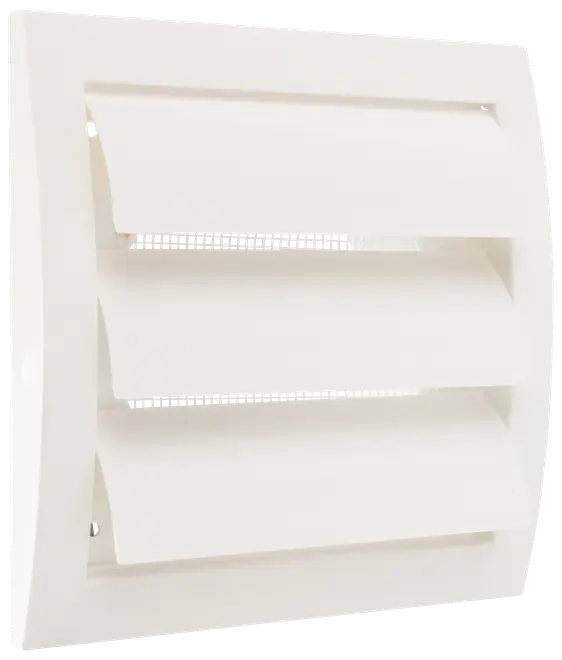 Lamellventil fyrkant - passar Ø100 mm