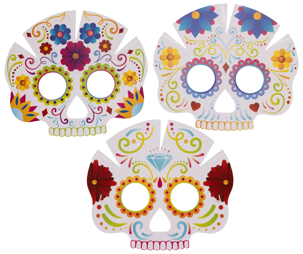 Muertos mask 3-pack