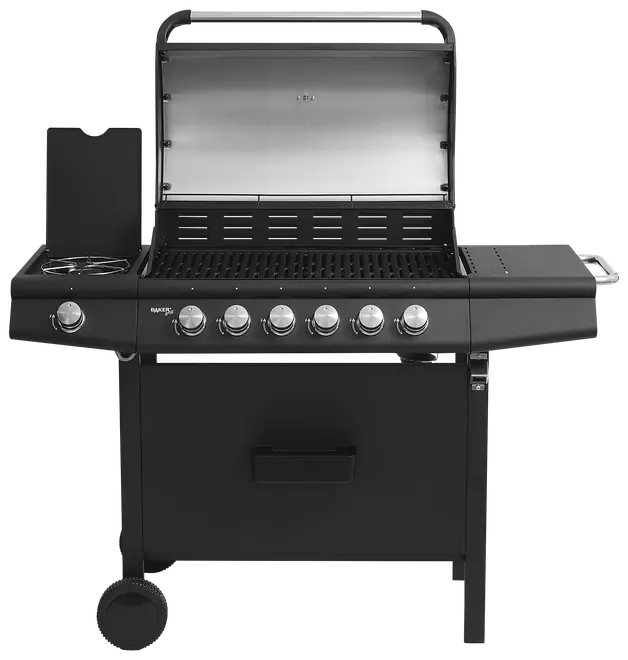 BAKERgrill Gasgrill 6+1 brændere