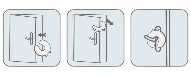 WeCare dörrstopp, 2 st.