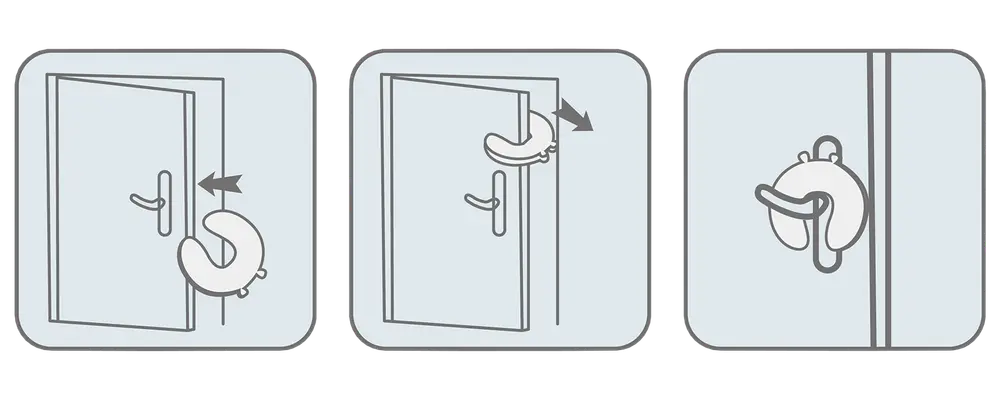 WeCare dörrstopp, 2 st.