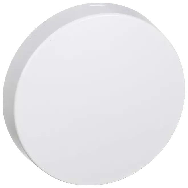 LK Afdækning Ø83 mm til sideudgange - hvid