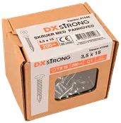 Panskrue 3,5 x 15 mm TX15 200 stk.