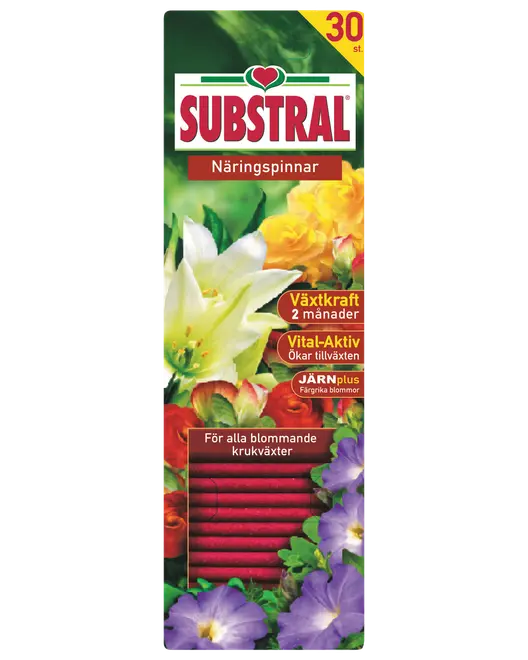 Substral näringspinnar blommor