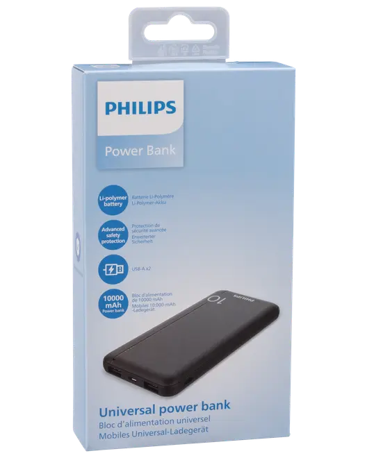 PHILIPS Powerbank 10.000 mAh