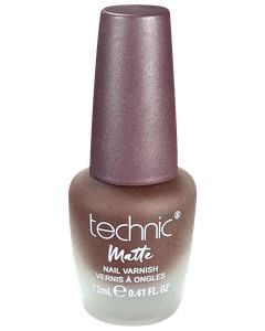 technic Neglelak matte 12 ml - Cocoa