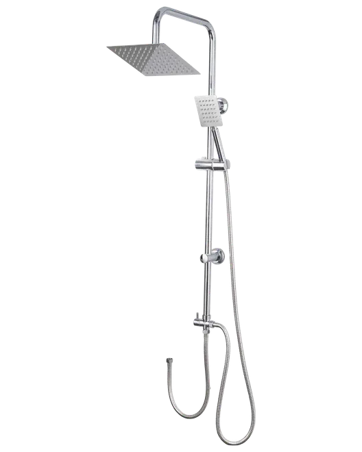 Brusestangsæt med 2 brusere - Slimline Firkantet