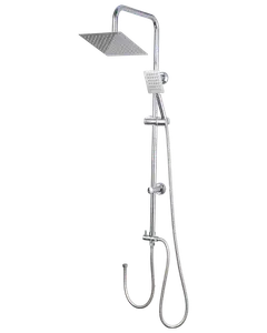 Brusestangsæt med 2 brusere - Slimline Firkantet