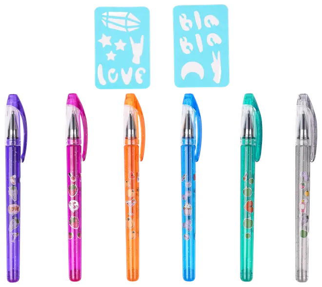 CREATEit Tattoo-pen med duft 6 stk.