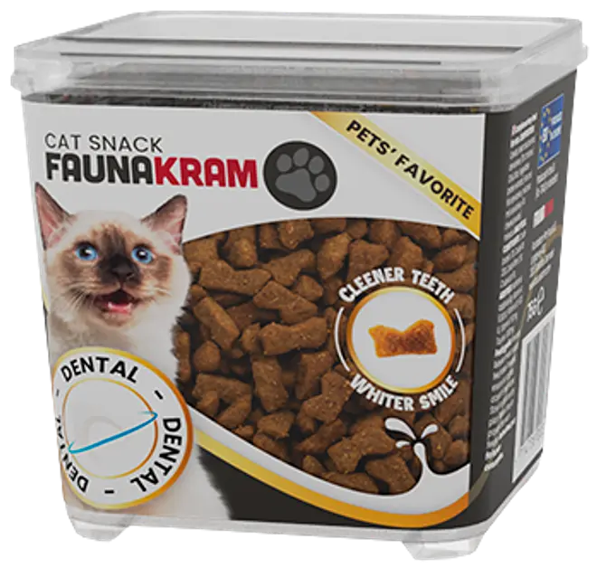 Faunakram Kattesnacks Dentals 75 g