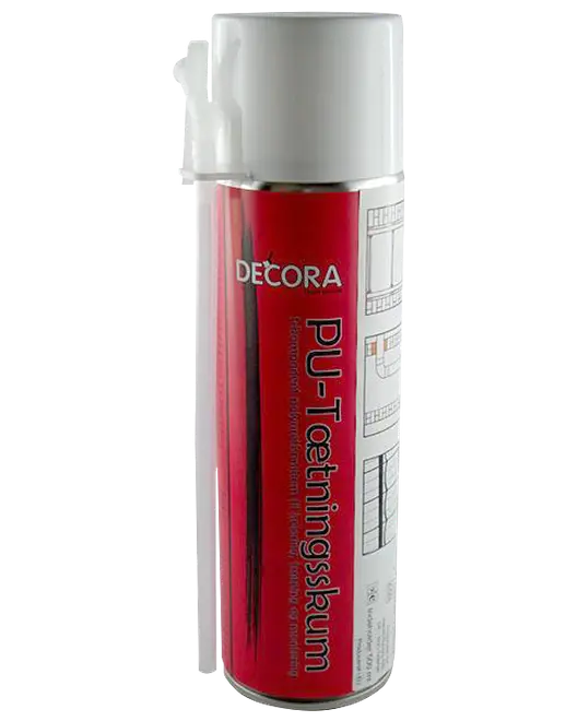 Decora PU-fogskum 3 st.