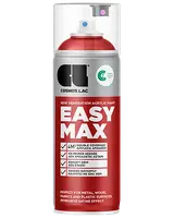 Cosmos Lac Easy Max akryl spraymaling, 400 ml dåse, rød farve, egnet til metal, træ, stof og plast. Giver dobbelt dækning, tørrer hurtigt, satin finish.