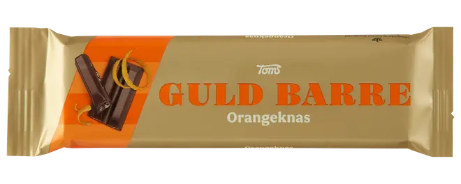 Toms Guld Barre 45 g - Orangeknas