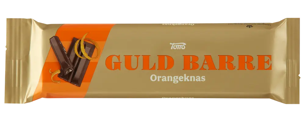 Toms Guld Barre 45 g - Orangeknas