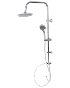 Brusestangsæt med 2 brusere - Rund