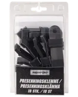 Presenningsklämma 10-pack