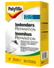 Polyfilla indendørs reparationspulver, 2 kg, til udfyldning af små revner og huller i vægge og lofter, hvid, egnet til søm og skruer, maksimal dybde 2 cm.