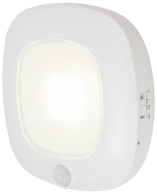 SENSORLAMPA VIT 14X14 CM