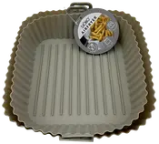 SJÖBO Silikoneform airfryer firkantet 2 stk.